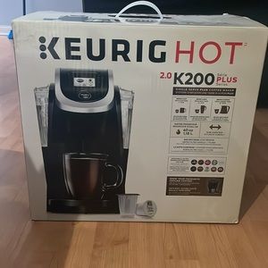 Keurig never used. Received Nespresso as gift same Christmas!